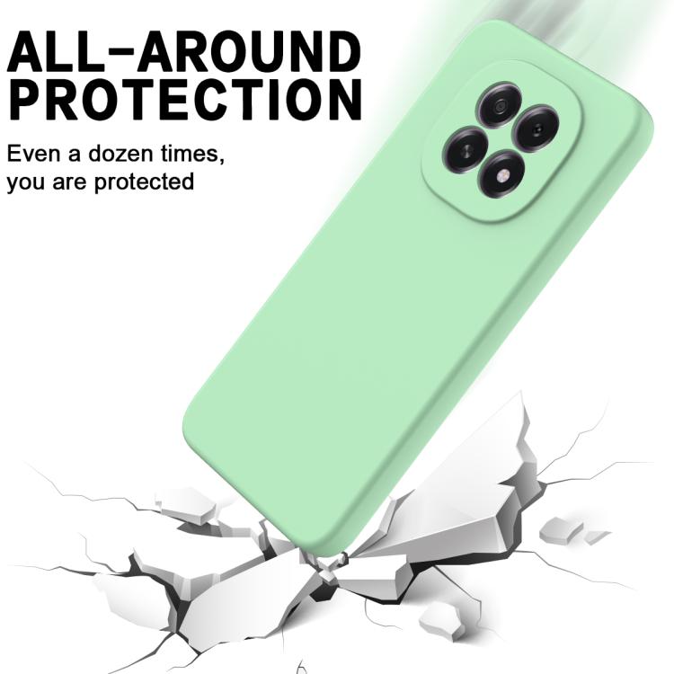For OPPO F29 5G / A5 2025 Solid Color Liquid Silicone Dropproof Full Coverage Phone Case