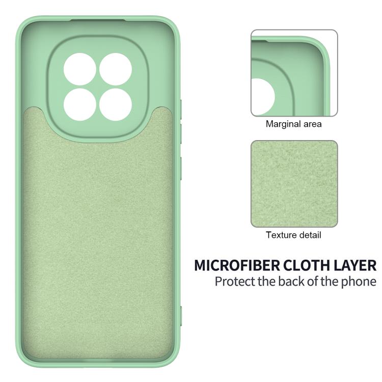 For OPPO F29 5G / A5 2025 Solid Color Liquid Silicone Dropproof Full Coverage Phone Case