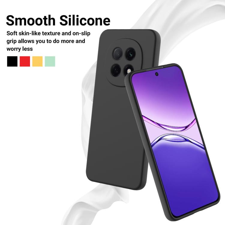 For OPPO F29 Pro 5G Solid Color Liquid Silicone Dropproof Full Coverage Phone Case