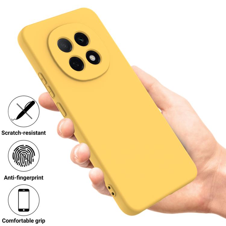 For OPPO F29 Pro 5G Solid Color Liquid Silicone Dropproof Full Coverage Phone Case
