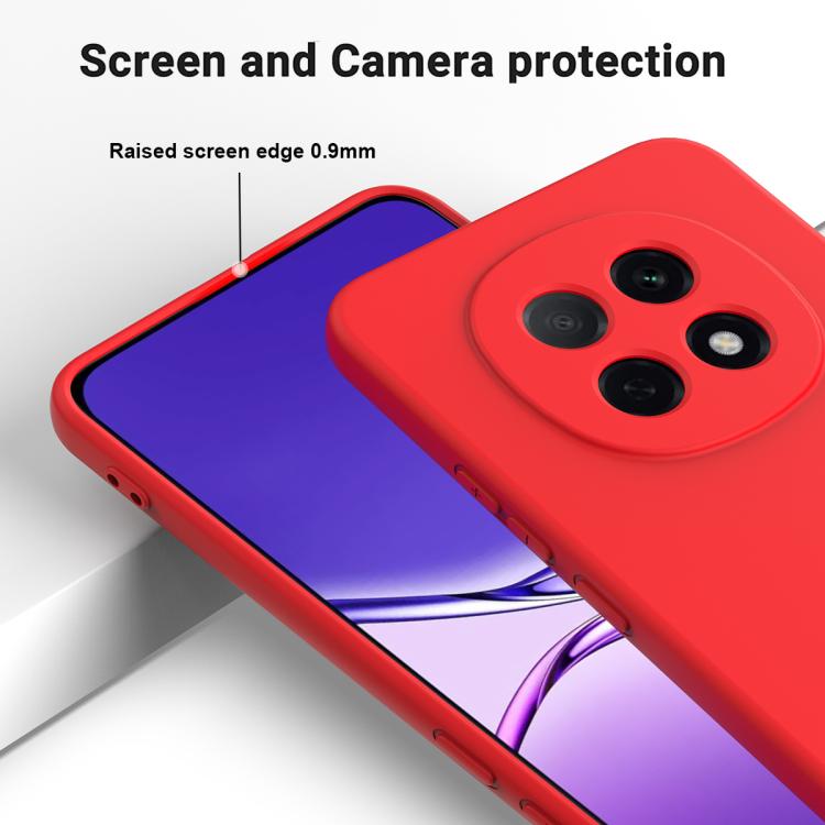 For OPPO F29 Pro 5G Solid Color Liquid Silicone Dropproof Full Coverage Phone Case