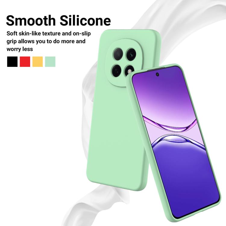 For OPPO F29 Pro 5G Solid Color Liquid Silicone Dropproof Full Coverage Phone Case