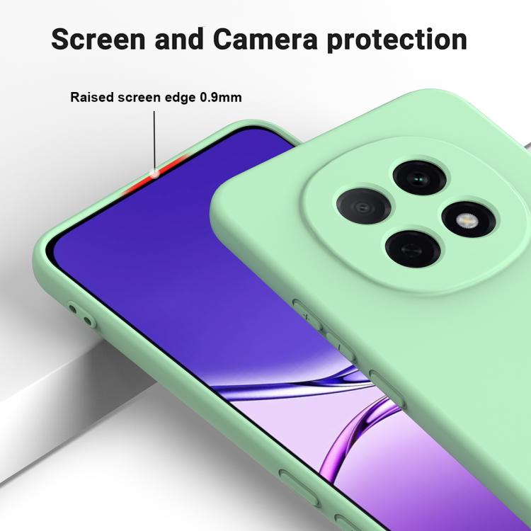 For OPPO F29 Pro 5G Solid Color Liquid Silicone Dropproof Full Coverage Phone Case
