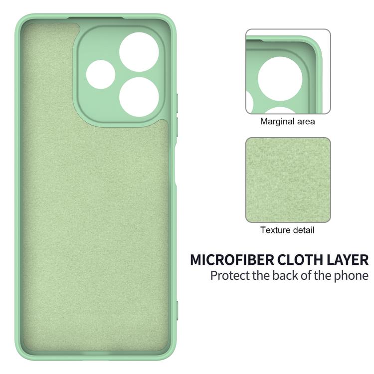 For OPPO A5 Pro 4G Solid Color Liquid Silicone Dropproof Full Coverage Phone Case