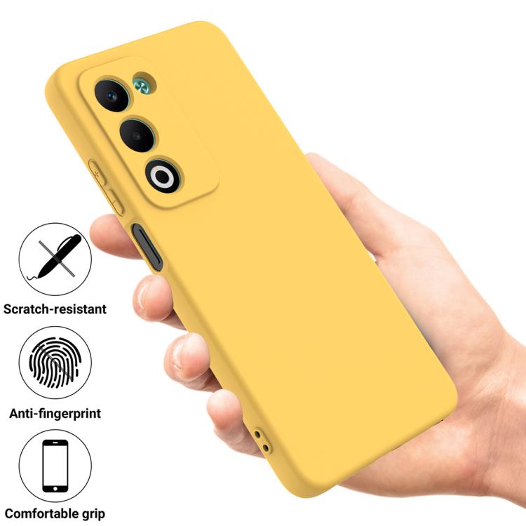For OPPO A5 4G / 5G Global / A5i Pro 4G Solid Color Liquid Silicone Dropproof Full Coverage Phone Case