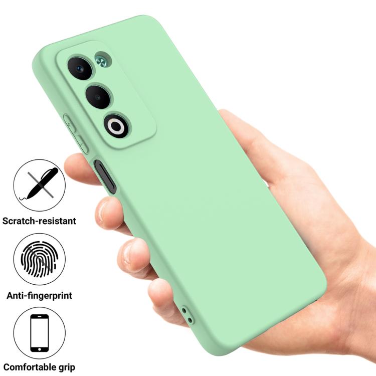 For OPPO A5 4G / 5G Global / A5i Pro 4G Solid Color Liquid Silicone Dropproof Full Coverage Phone Case
