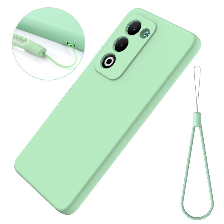 For OPPO A5 4G / 5G Global / A5i Pro 4G Solid Color Liquid Silicone Dropproof Full Coverage Phone Case