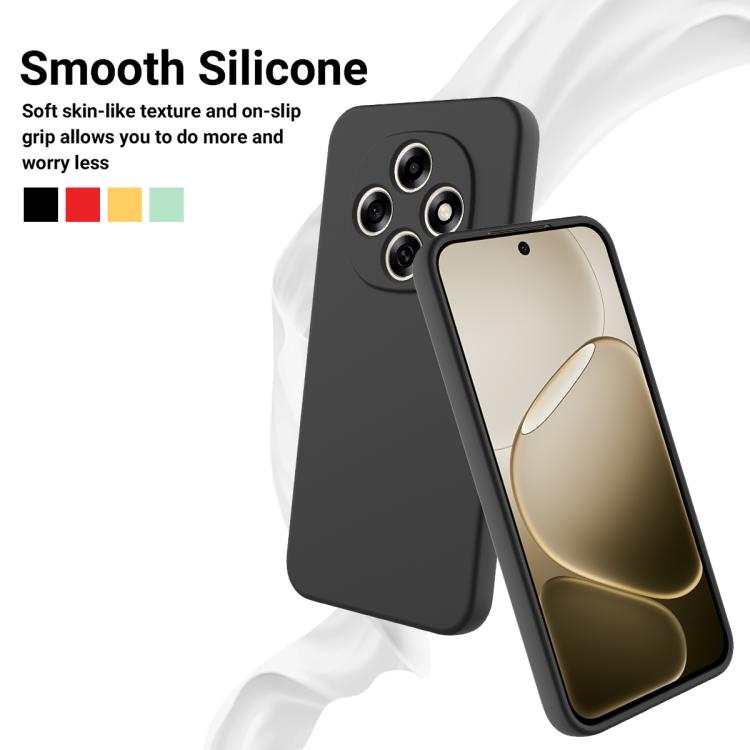 For OPPO F31 Pro 5G Solid Color Liquid Silicone Dropproof Full Coverage Phone Case