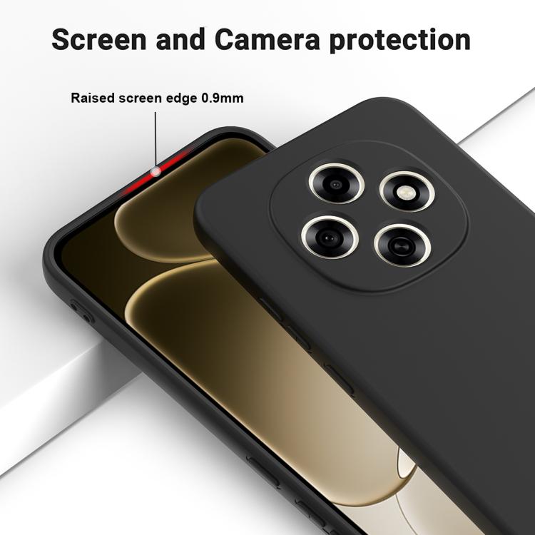 For OPPO F31 Pro 5G Solid Color Liquid Silicone Dropproof Full Coverage Phone Case