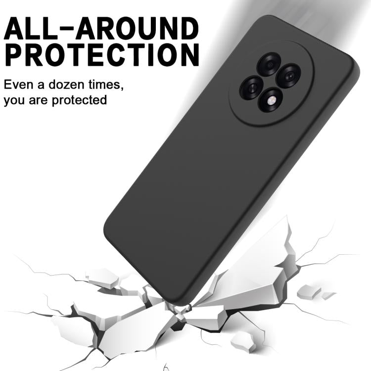 For OPPO F31 Pro 5G Solid Color Liquid Silicone Dropproof Full Coverage Phone Case
