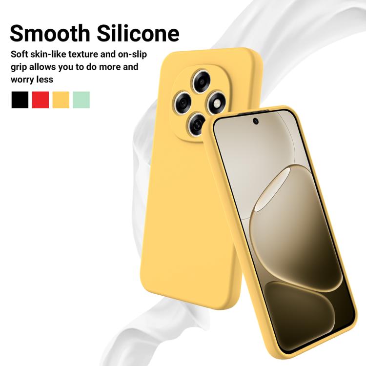 For OPPO F31 Pro 5G Solid Color Liquid Silicone Dropproof Full Coverage Phone Case