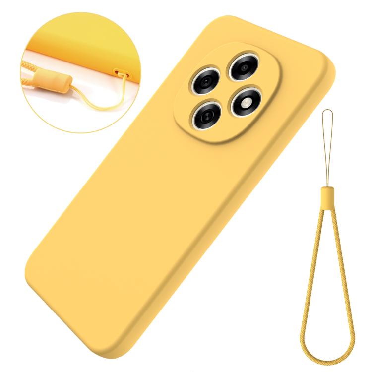 For OPPO F31 Pro 5G Solid Color Liquid Silicone Dropproof Full Coverage Phone Case