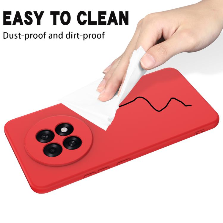 For OPPO F31 Pro 5G Solid Color Liquid Silicone Dropproof Full Coverage Phone Case