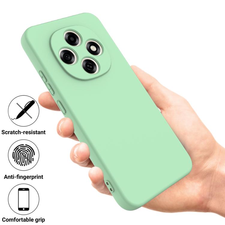 For OPPO F31 Pro 5G Solid Color Liquid Silicone Dropproof Full Coverage Phone Case