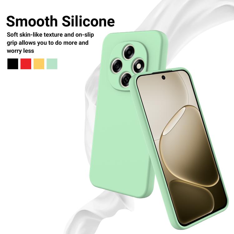 For OPPO F31 Pro 5G Solid Color Liquid Silicone Dropproof Full Coverage Phone Case
