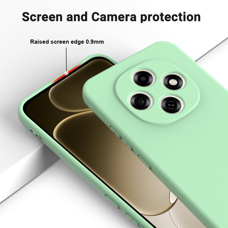 For OPPO F31 Pro 5G Solid Color Liquid Silicone Dropproof Full Coverage Phone Case