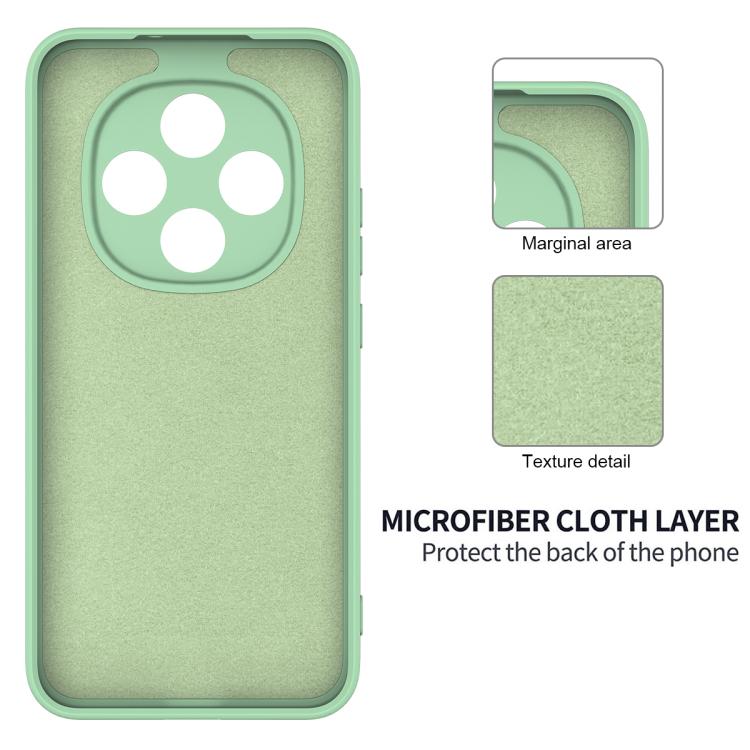 For OPPO F31 Pro 5G Solid Color Liquid Silicone Dropproof Full Coverage Phone Case