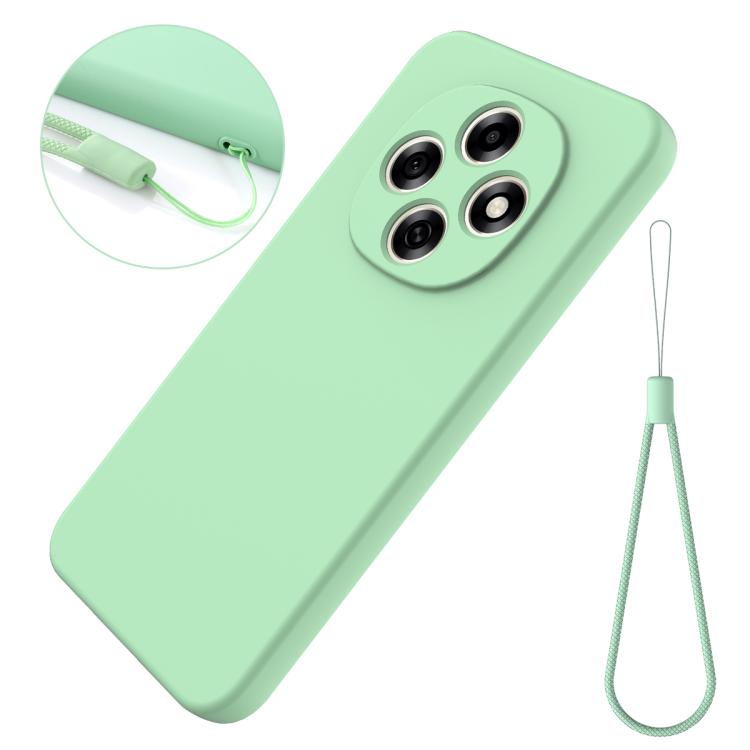 For OPPO F31 Pro 5G Solid Color Liquid Silicone Dropproof Full Coverage Phone Case
