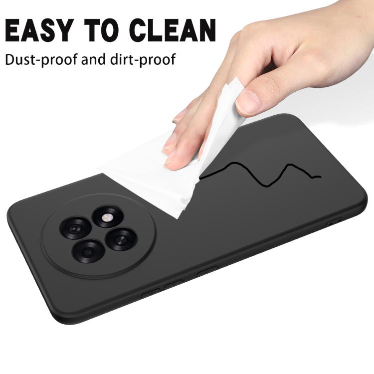 For OPPO F31 Pro+ 5G / A6 GT 5G Solid Color Liquid Silicone Dropproof Full Coverage Phone Case