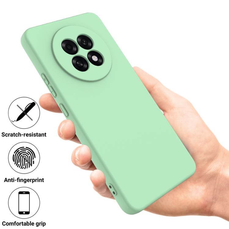 For OPPO F31 Pro+ 5G / A6 GT 5G Solid Color Liquid Silicone Dropproof Full Coverage Phone Case