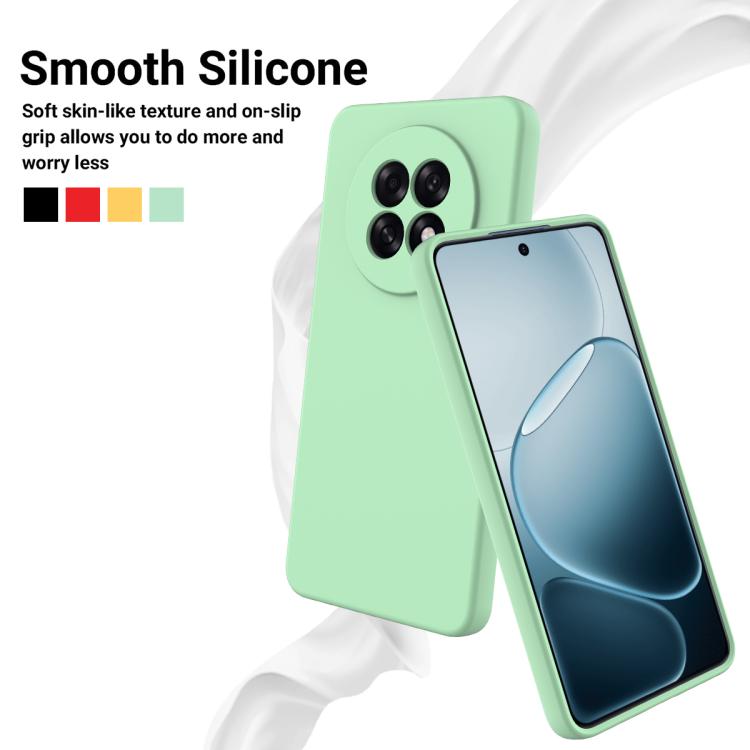 For OPPO F31 Pro+ 5G / A6 GT 5G Solid Color Liquid Silicone Dropproof Full Coverage Phone Case