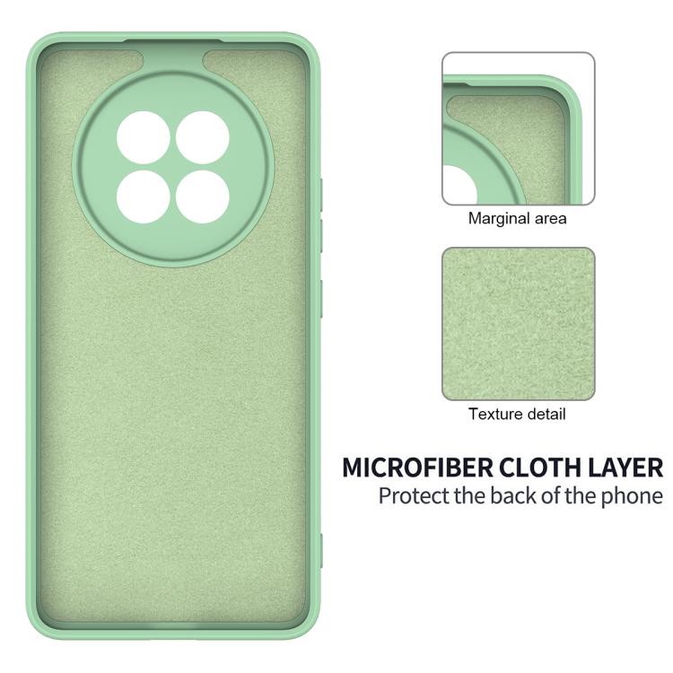 For OPPO F31 Pro+ 5G / A6 GT 5G Solid Color Liquid Silicone Dropproof Full Coverage Phone Case