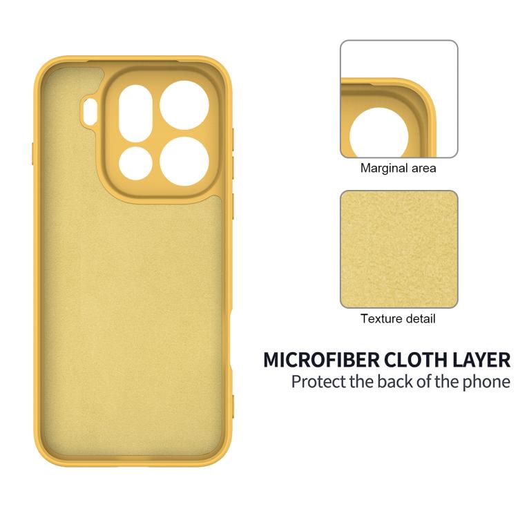 For OPPO Find X9 Pro Solid Color Liquid Silicone Dropproof Full Coverage Phone Case
