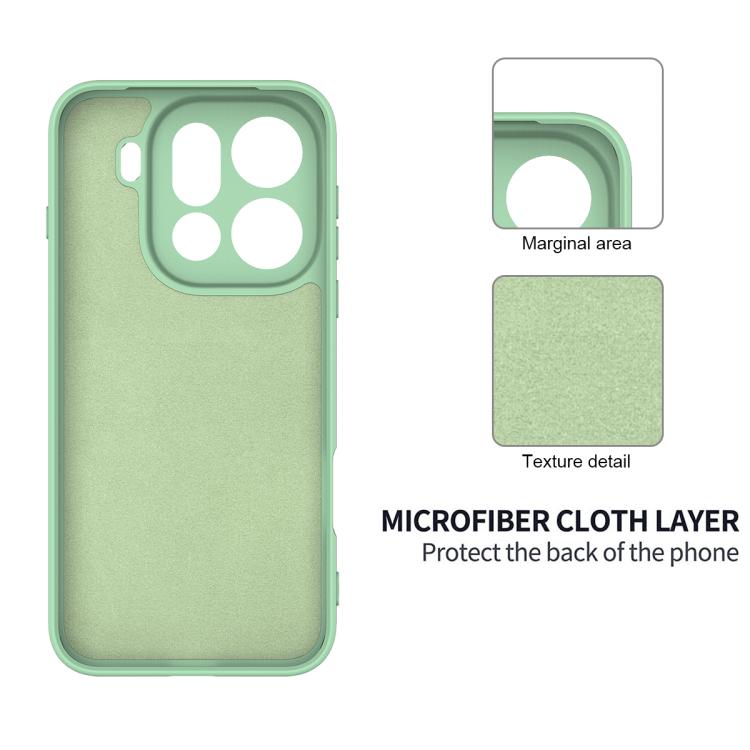 For OPPO Find X9 Pro Solid Color Liquid Silicone Dropproof Full Coverage Phone Case