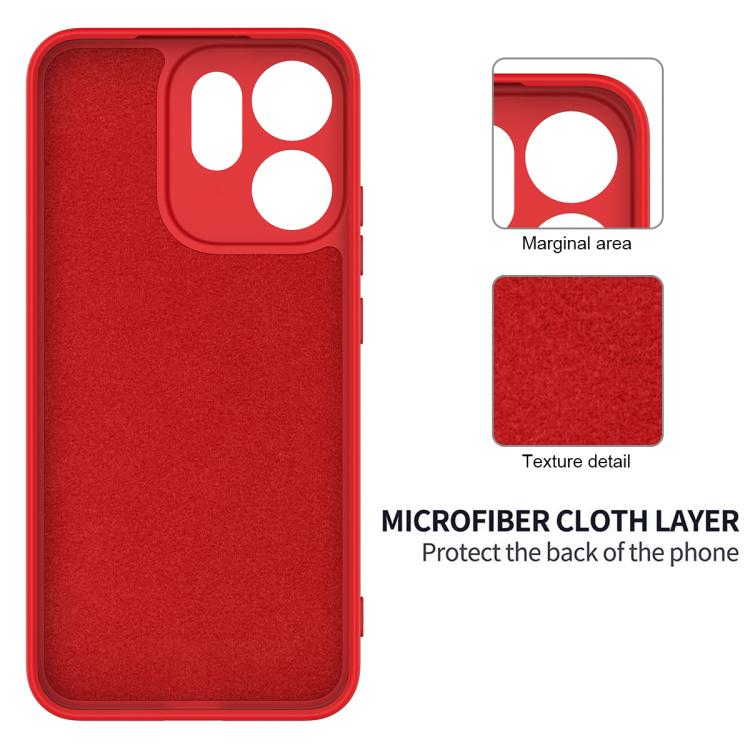 For OPPO Reno15 Pro 5G Global Solid Color Liquid Silicone Dropproof Full Coverage Phone Case