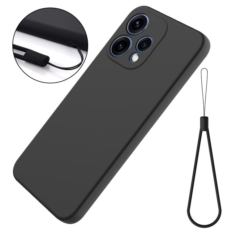 For OPPO Reno15 5G Global Solid Color Liquid Silicone Dropproof Full Coverage Phone Case