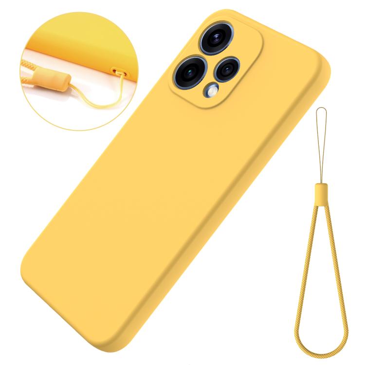 For OPPO Reno15 5G Global Solid Color Liquid Silicone Dropproof Full Coverage Phone Case