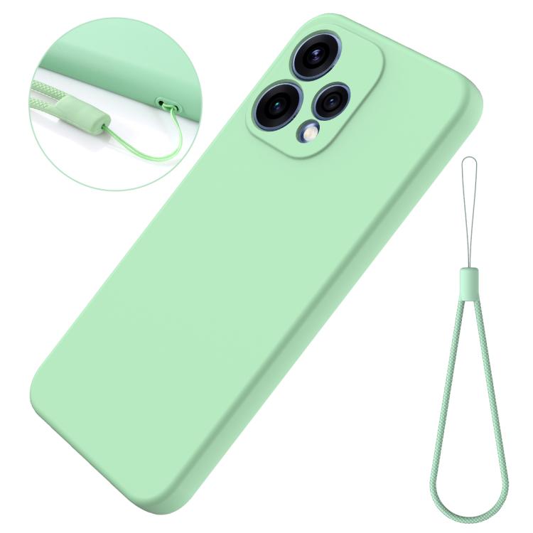 For OPPO Reno15 5G Global Solid Color Liquid Silicone Dropproof Full Coverage Phone Case