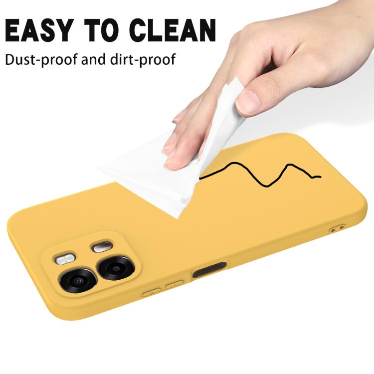 For OPPO A6 4G / 5G / A6s 4G / 5G Solid Color Liquid Silicone Dropproof Full Coverage Phone Case