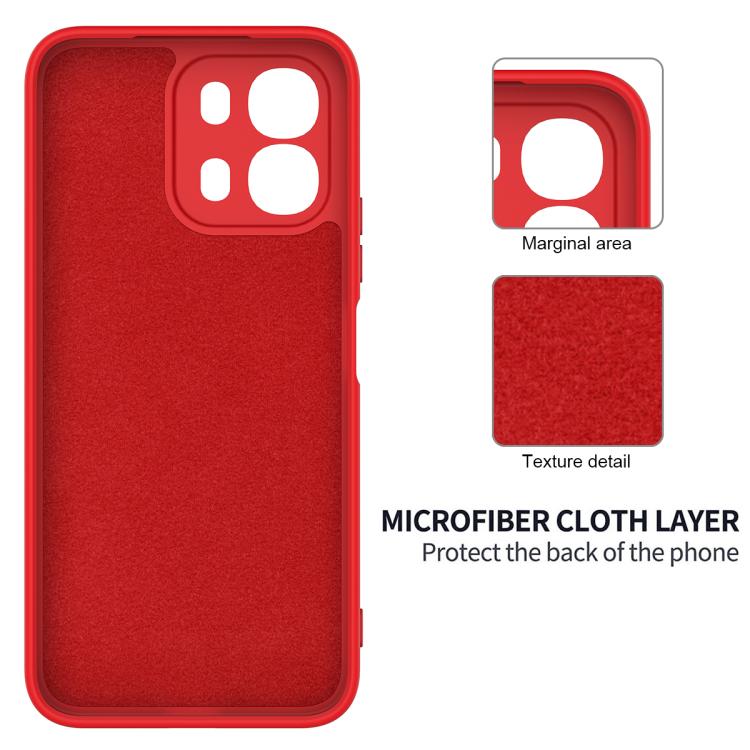 For OPPO A6 4G / 5G / A6s 4G / 5G Solid Color Liquid Silicone Dropproof Full Coverage Phone Case