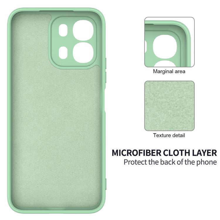 For OPPO A6 4G / 5G / A6s 4G / 5G Solid Color Liquid Silicone Dropproof Full Coverage Phone Case