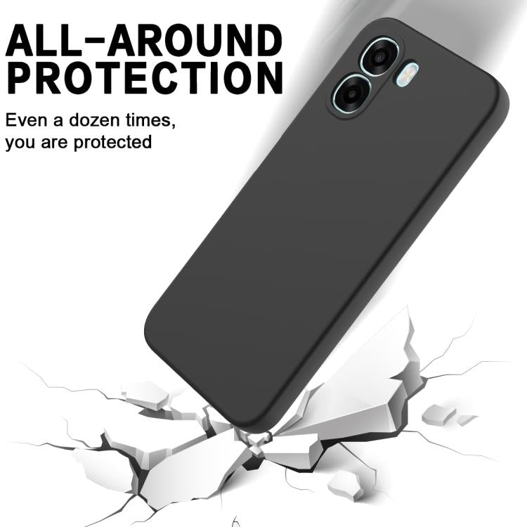 For OPPO K14x 5G / A6t Pro 5G Solid Color Liquid Silicone Dropproof Full Coverage Phone Case