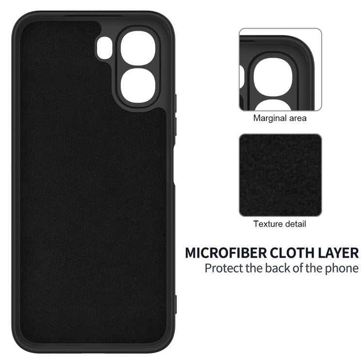 For OPPO K14x 5G / A6t Pro 5G Solid Color Liquid Silicone Dropproof Full Coverage Phone Case