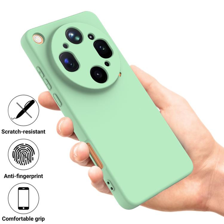 For OPPO Find X9 Ultra 5G Solid Color Liquid Silicone Dropproof Full Coverage Phone Case