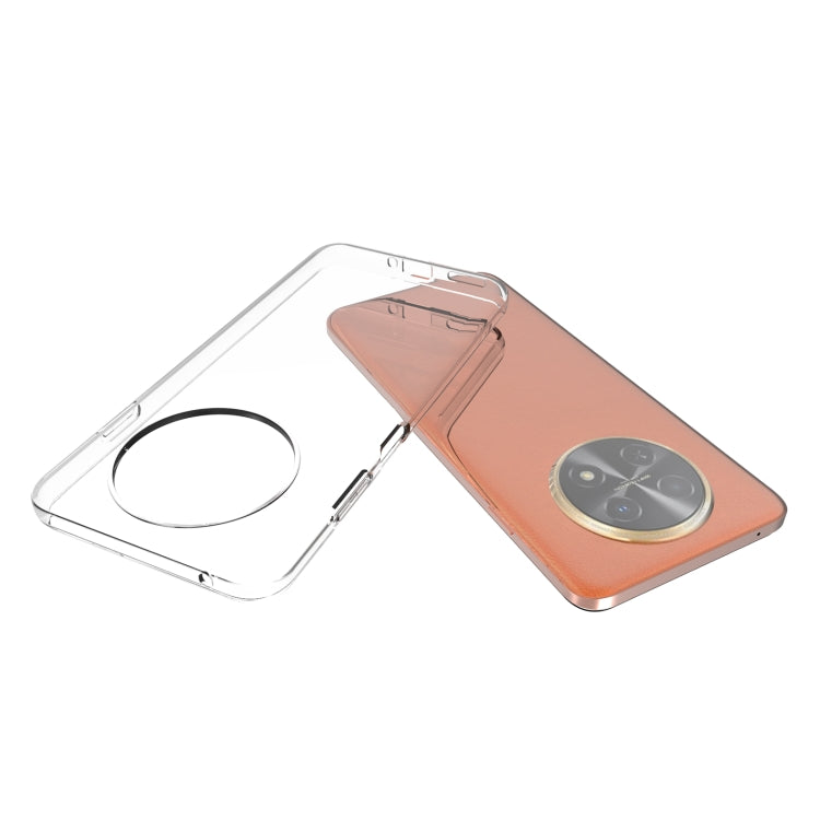 For Huawei Enjoy 60X / nova Y91  Waterproof Texture TPU Phone Case(Transparent)