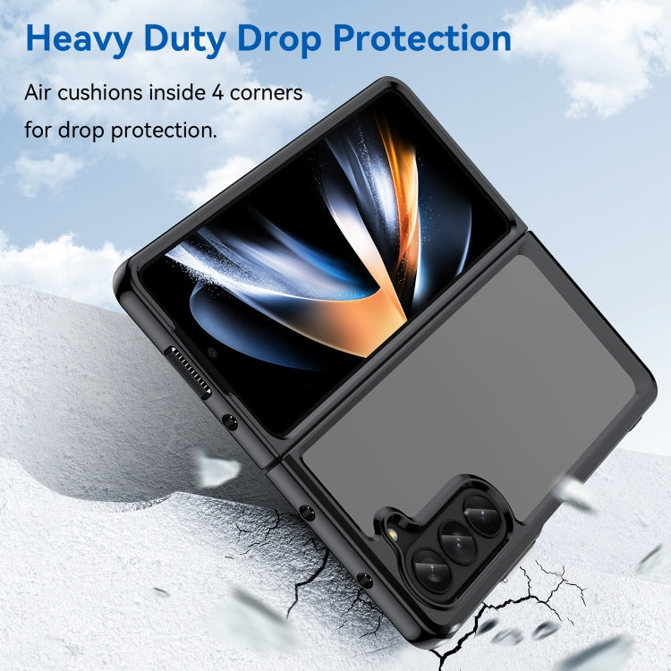 For Samsung Galaxy Z Fold5 Colorful Series Acrylic + TPU Phone Case
