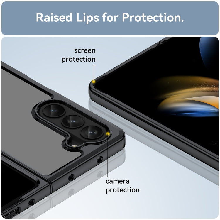 For Samsung Galaxy Z Fold5 Colorful Series Acrylic + TPU Phone Case