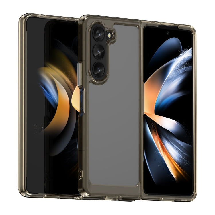 For Samsung Galaxy Z Fold5 Colorful Series Acrylic + TPU Phone Case
