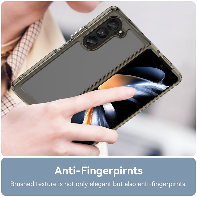 For Samsung Galaxy Z Fold5 Colorful Series Acrylic + TPU Phone Case