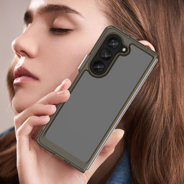 For Samsung Galaxy Z Fold5 Colorful Series Acrylic + TPU Phone Case