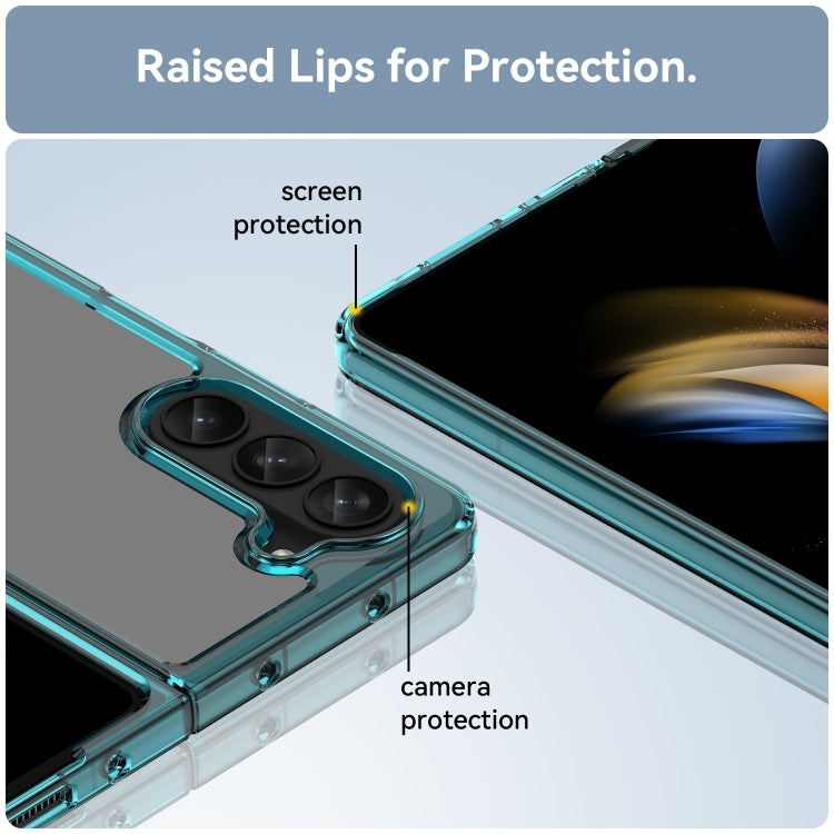 For Samsung Galaxy Z Fold5 Colorful Series Acrylic + TPU Phone Case