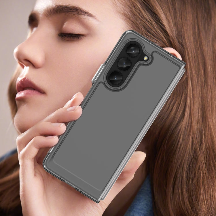 For Samsung Galaxy Z Fold5 Colorful Series Acrylic + TPU Phone Case