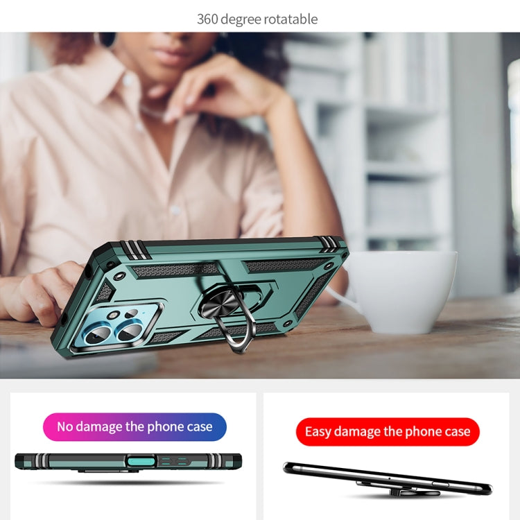 For Xiaomi Redmi Note 12 4G Global Shockproof TPU + PC Phone Case with Holder