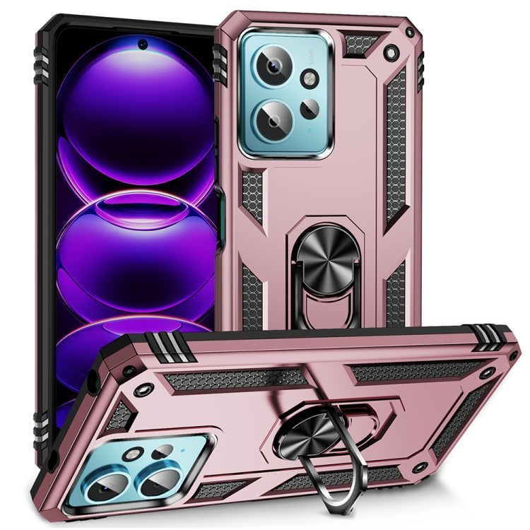 For Xiaomi Redmi Note 12 4G Global Shockproof TPU + PC Phone Case with Holder