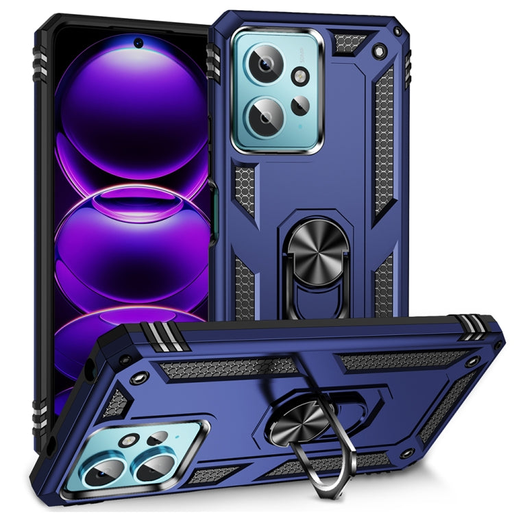 For Xiaomi Redmi Note 12 4G Global Shockproof TPU + PC Phone Case with Holder