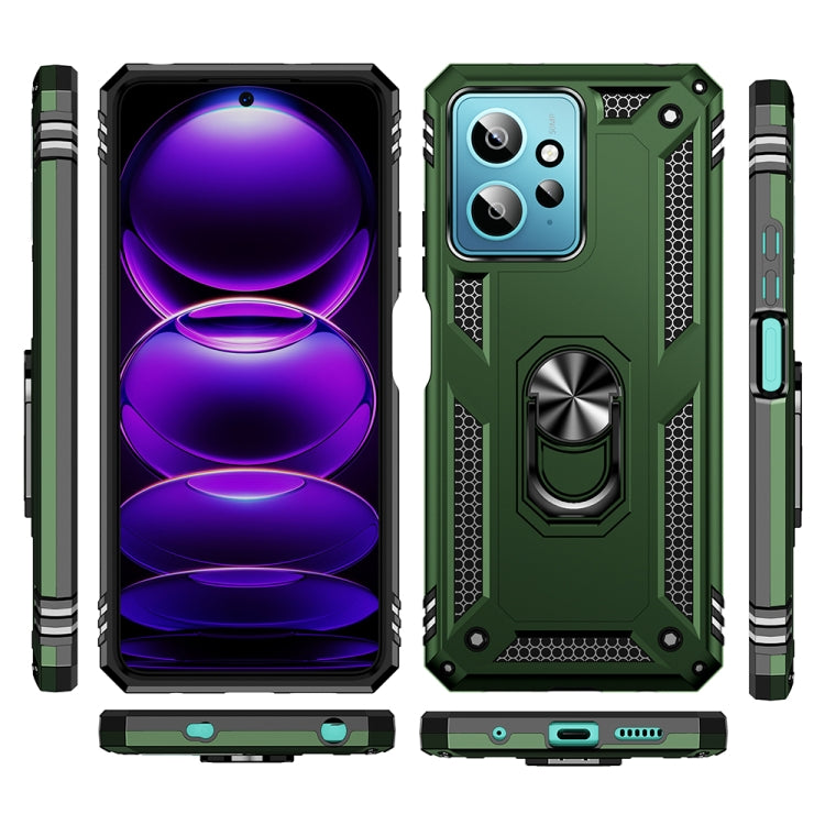 For Xiaomi Redmi Note 12 4G Global Shockproof TPU + PC Phone Case with Holder